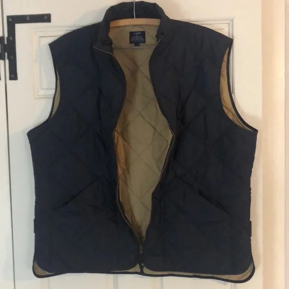 J Crew mens quilted vest size XL NWOT - Picture 3 of 9
